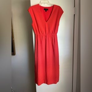 Jcrew Perforated Midi Dress